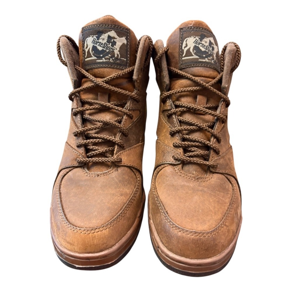 Roper Womens 8.5 Horseshoe hiking boots Excellent Condition! - Picture 2 of 16